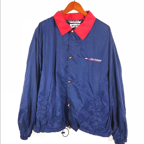 tommy hilfiger coach jacket